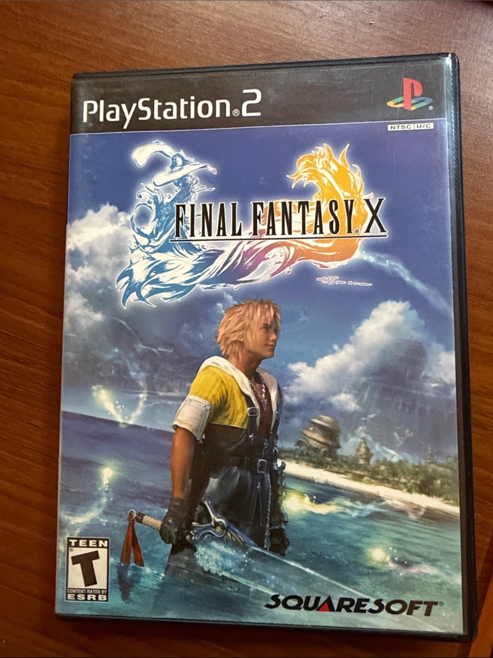 Final Fantasy X (PlayStation 2) - - Blue/Yellow Cover